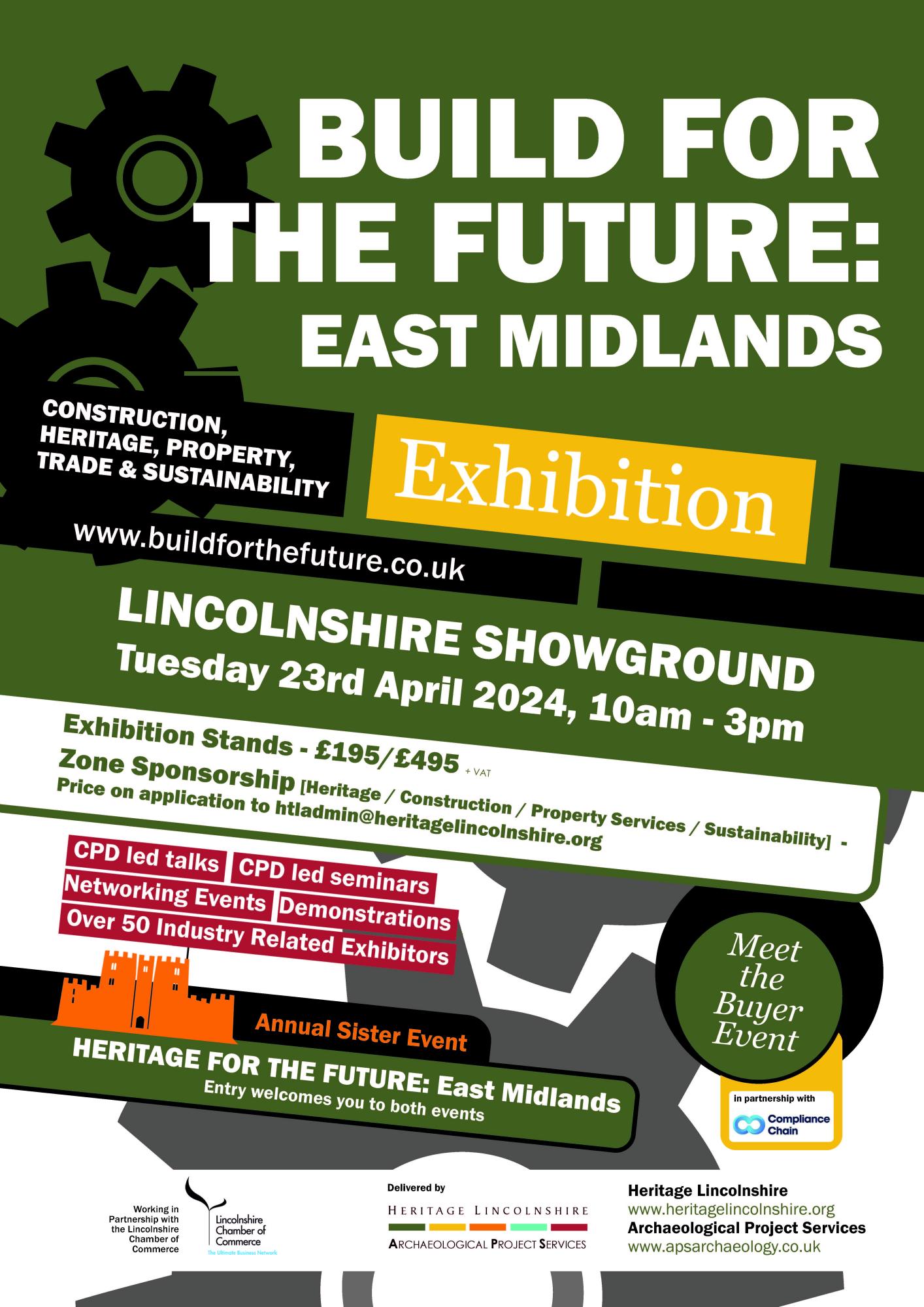 Build for the Future East Midlands Exhibition 2024 • Heritage Lincolnshire