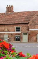 picture of the front of the 16th century, former coaching inn: The Old King's Head in Kirton, Lincolnshire.